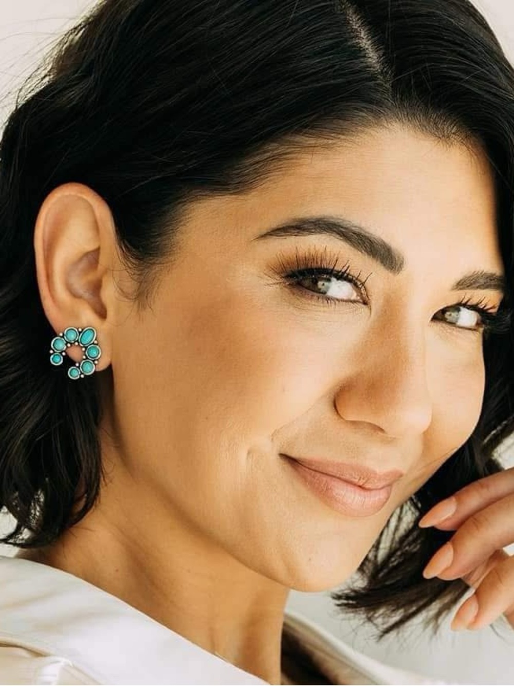 NEW Annabella Turquoise Earrings Plunder - Picture 2 of 7